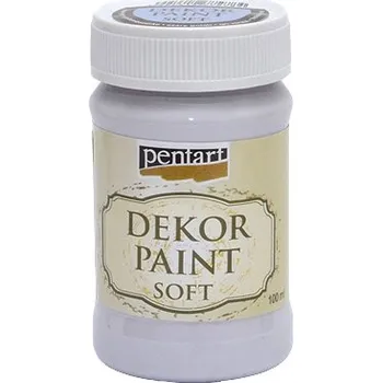 Speciální výtvarná barva Dekor Paint - křídová vintage barva 100ml - holubí šedá