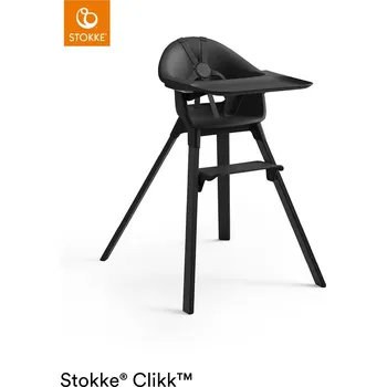 Jídelní židlička STOKKE židlička Clikk High Chair Black Natural
