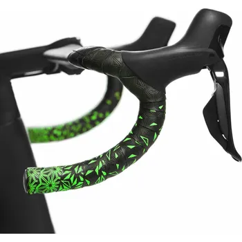 omotávka na kolo Omotávka Supacaz Super Sticky Kush Star Fade Neon Yellow