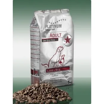 PLATINUM Natural ADULT Lamb 15kg (3x5kg balení)