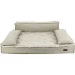 Ortopedická obdelníková pohovka Nobby Nuka pro psy béžová 92x65x10cm