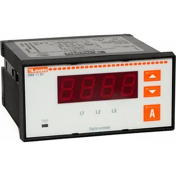 LOVATO Ampérmetr DMK11R1 třífázový digitální DMK11R1