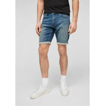 Pánské kraťasy Q/S s.Oliver pánské džínové kraťasy John modré Velikost: 28