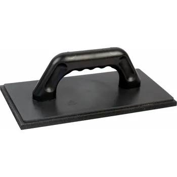 Zednické hladítko Hladítko PRO5 s neoprenem PROFI černé 250 x 130 x 8 mm