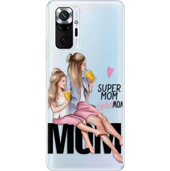 Pouzdro na mobilní telefon Odolné silikonové pouzdro iSaprio - Milk Shake - Blond - Xiaomi Redmi Note 10 Pro