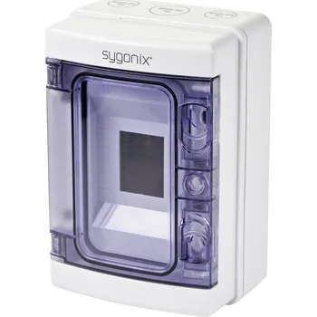 Rozvaděč Sygonix SY-5491850 malý rozváděč na omítku Počet modulů (šířka) = 4 Počet řádků = 1 Obsah 1 ks