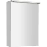 Aqualine KAWA STRIP galerka s LED osvětlením 50x70x22cm, bílá, WGL50S