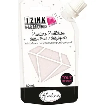 Speciální výtvarná barva Diamantová barva Aladine IZINK DIAMOND 24 CARATS 80 ml - perleťová -