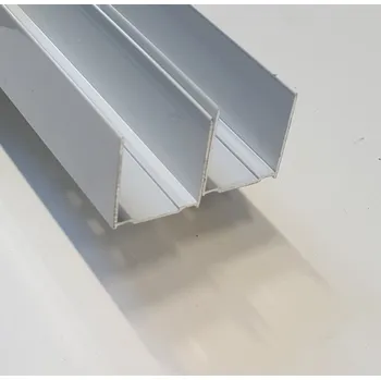 LED páska Aqualine G80 hliníkový profil svislý, 2 ks NDG80-01