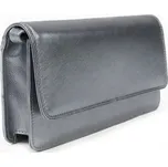 Arwel Kožené psaníčko s popruhem - česká výroba; tmavě stříbrná SKL