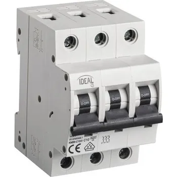 Jistič Jistič Kanlux KMB6-C10/3 3P, C, 10 A, 6 kA