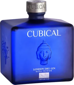 Gin Cubical Ultra Premium London Dry Gin 45 % 0,7 l + sklenice