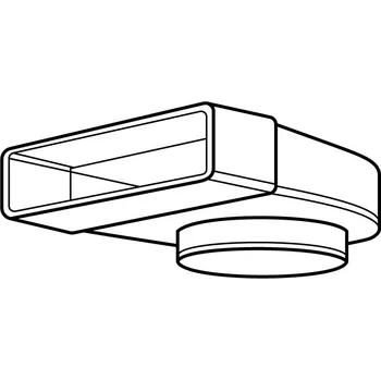 Domácí spotřebič Airforce 540 - přechodové koleno 90°