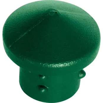 Příslušenství pro plot PILECKÝ Čepička sloupku PVC 5/4" zelená