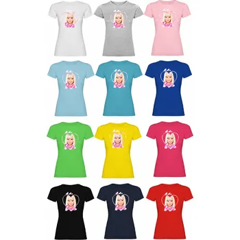 Dívčí oblečení Tričko Barbie Srdíčko Barva: Zelená, Velikost: 110/116 - 4/5let, Pohlaví: Dětské - unisex