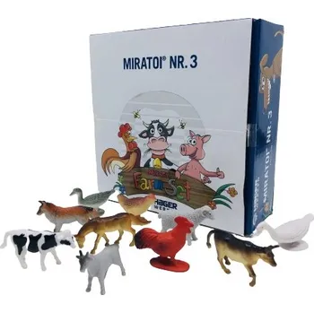 Miratoi Farmerset N.3 zvířátka pro děti, 100ks