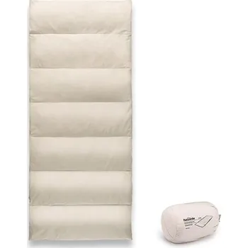 Spacák Naturehike péřová vložka do spacího pytle E200 800g - krémová