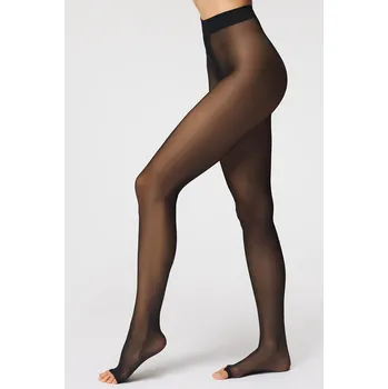 Dámské punčochy Punčochové kalhoty Velia s otevřenou špičkou 15 DEN