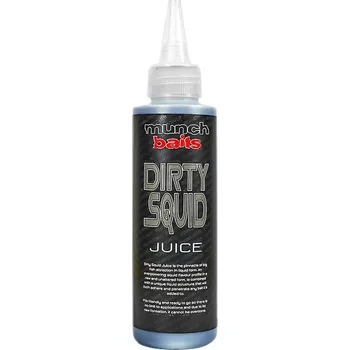Návnadová surovina Atraktor Munchbaits Dirty Squid Juice 100ml