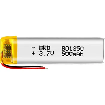Baterie Li-Pol BGD 801350 500mAh s ochranou