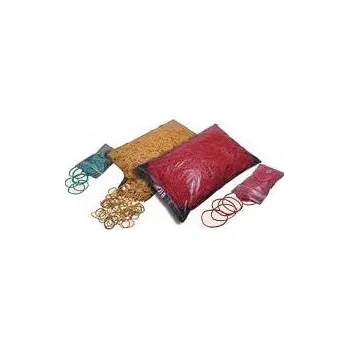 Gumičky silné 4 mm, průměr 4 cm (1 kg) - 60% kaučuk, červené