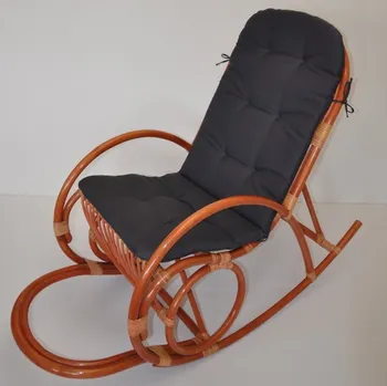 Axin Trading s.r.o. Polstr UNI na houpací křeslo látka šedý kepr