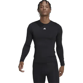 Černé pánské tričko adidas Techfit Training Long Sleeve HK2336 Velikost: 3XL