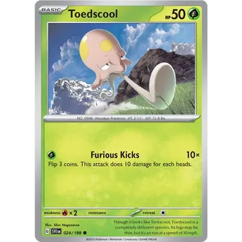 Sběratelská karetní hra Pokémon TCG Toedscool 024/198 - Reverse Holo