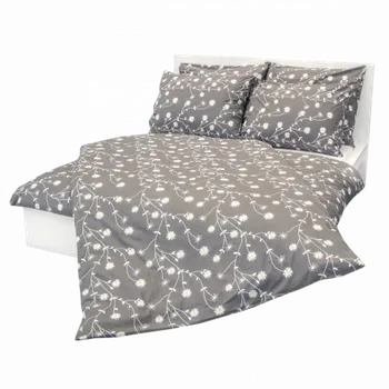 Povlečení Stanex Ložní povlečení krepové Kopretiny (LS294) ROZMĚR: 140x200 cm + polštář (90x70 cm)