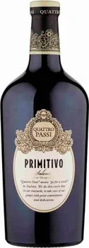 Víno Villa Degli Olmi Primitivo Salento IGT Quattro Passi 0,75 l