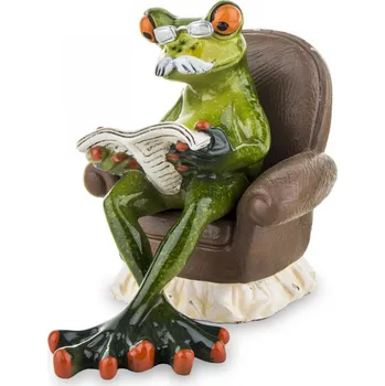 Keramická žabka - Dědeček