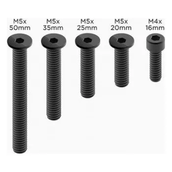 GPS navigace sada náhradních černých šroubů k držákům PRO QUAD LOCK®