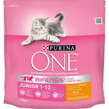 Krmivo pro kočku Purina One Junior 1,5 kg kuřecí