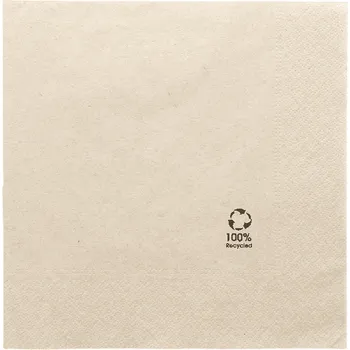 Papírový ubrousek Gastro obaly Ubrousek natural 33x33cm 2 vrstvý (min. počet 2400ks)