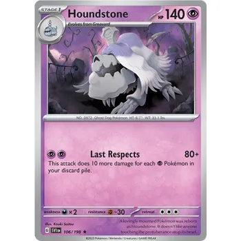 Sběratelská karetní hra Pokémon TCG Houndstone 106/198 - Holo