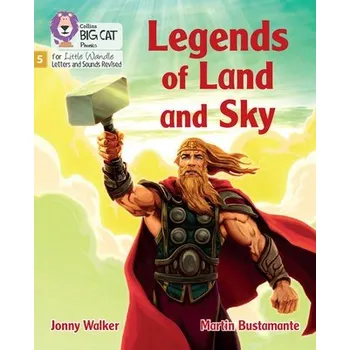 Cizojazyčná kniha Legends of Land and Sky - Walker, Jonny