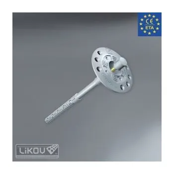 Hmoždinka LIKOV Fasádní hmoždinka KOELNER KI-N 10 s kovovým trnem délka 160mm