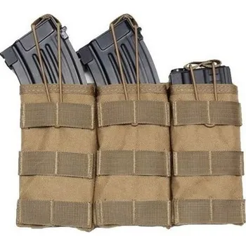 Příslušenství pro sportovní střelbu Sumka na 3 M4 zásobníky - písková 017p3M4