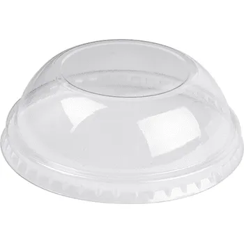 Jednorázové nádobí Gastro obaly Víčko PET klenuté bez otvoru prům. 87mm (min. počet 2000ks)