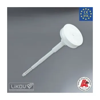 Hmoždinka LIKOV Fasádní hmoždinka WKRET-MET ® - ECO-DRIVE S 8 s kovovým šroubem délka 290mm