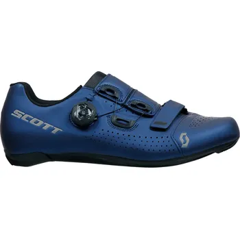 Pánské cyklistické tretry Cyklistická&nbsp;obuv&nbsp;SCOTT Road Team BOA® Metallic Blue/Black - vel. 41