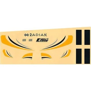 RC model E-flite samolepky: Ultra Micro Radian