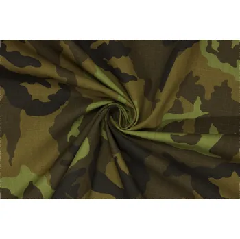 Outdoor látka ripstop - Maskáčový vzor AČR 95 Les