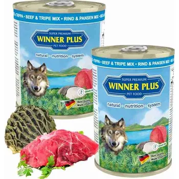 Krmivo pro psa Winner Plus Hovězí maso s Dršťkou - 3x800g