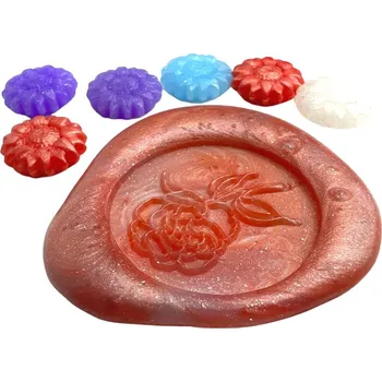 Pečeť Artmagico Pečetní vosk kytička Perleťový mix