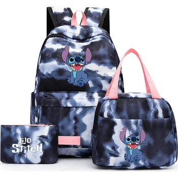 Batoh Disney Stitch s taškou na oběd - 012
