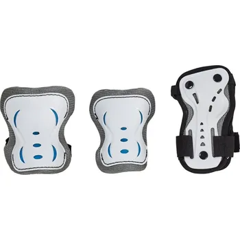 HANGUP chrániče - Kids Skate Pads 3-pack (BÍLÁ) velikost: M