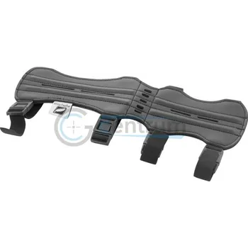 Lukostřelba Kožený chránič paže hnědý East Brown White Feather®