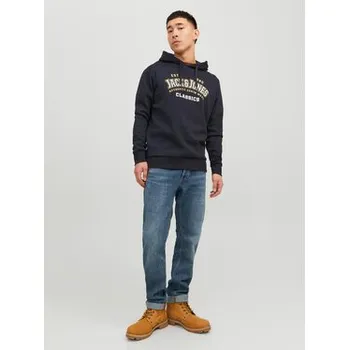 Pánská mikina Jack & Jones Mikina Logo 12233597 Tmavomodrá Standard Fit L
