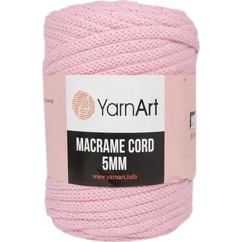 YarnArt Macrame Cord 762 baby růžová